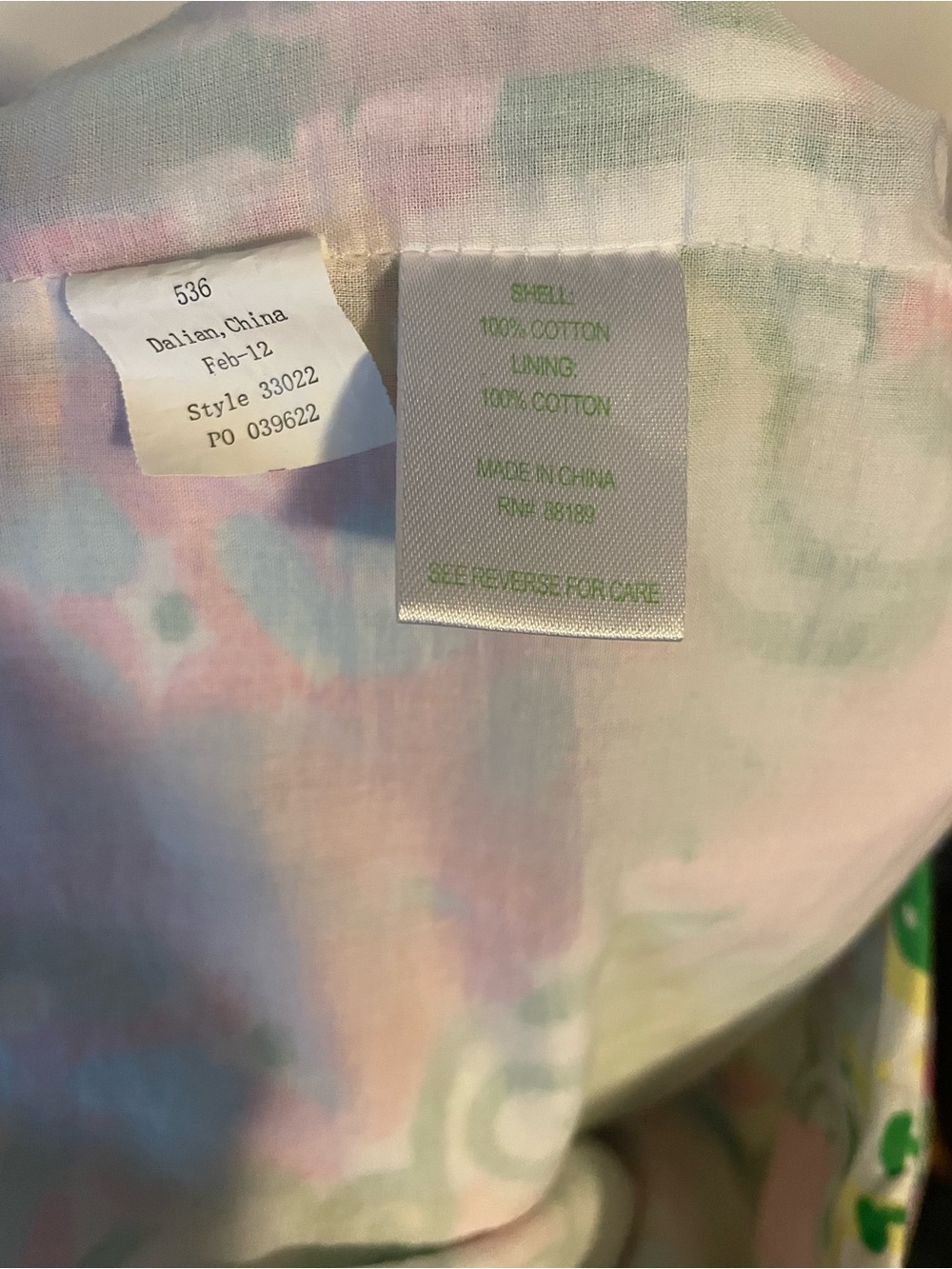 Lilly Pulitzer Callie Ruffle Mini Skirt in the Mariposa Women’s Size 8 - Picture 5 of 6